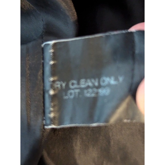 Anne Klein Women's Black Coat Hooded Wool‎ Blend Size M Winter Zip Up Outdoor - Picture 13 of 14